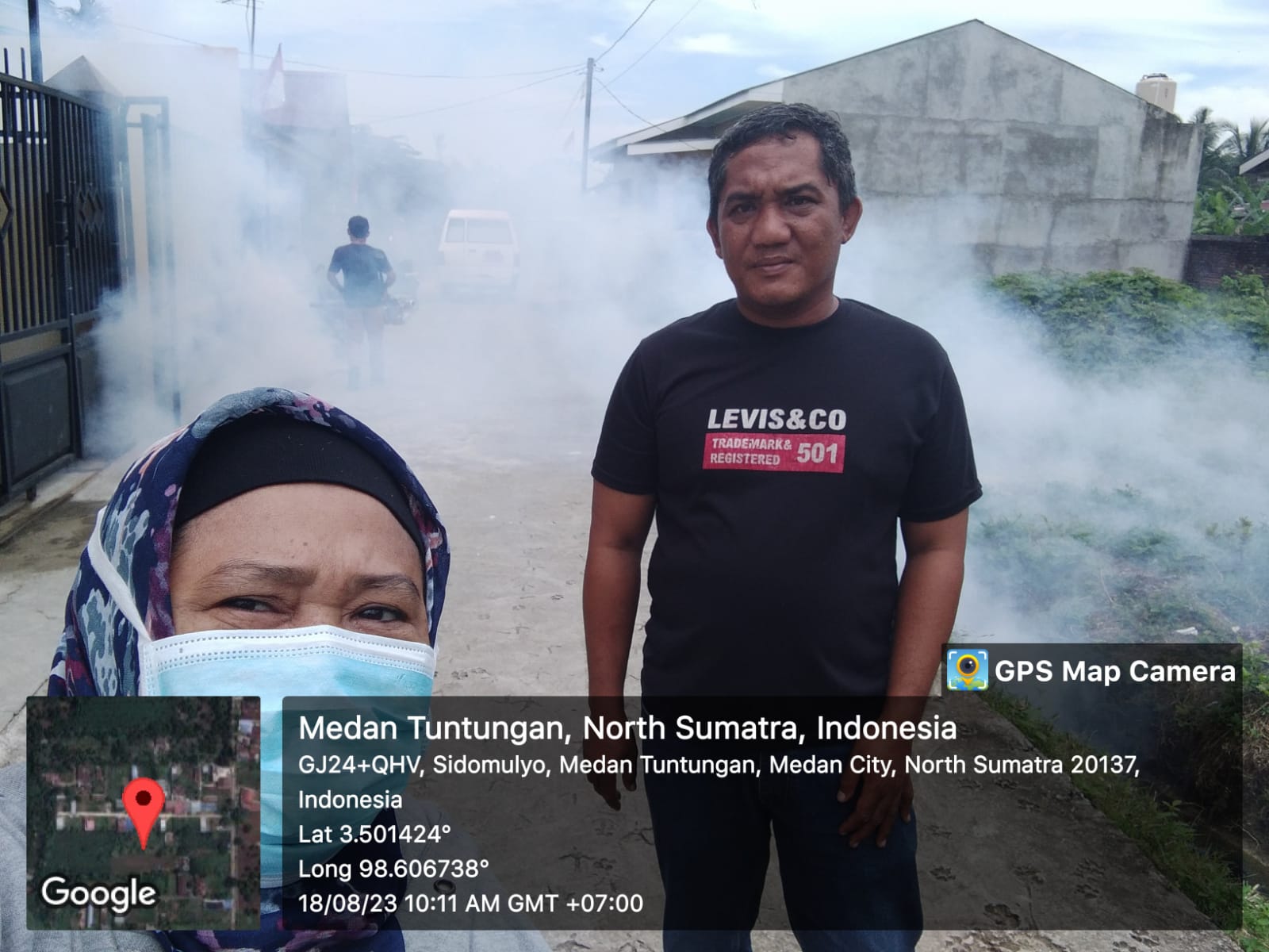 Cegah demam Berdarah Dengue, Dengan Penyemprotan Fogging Kelurahan Sidomulyo